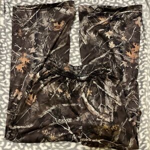SHEIN Camouflage Wide Leg Pants